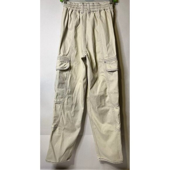 BDG by Urban Outfitters Relaxed Skate Jean womens 27 Beige Baggy Y2K Pocket Jean - Picture 3 of 11